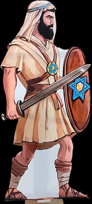 דמות מכבים לחנוכה לגן ילדים